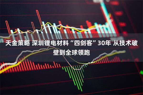 天金策略 深圳锂电材料“四剑客”30年 从技术破壁到全球领跑